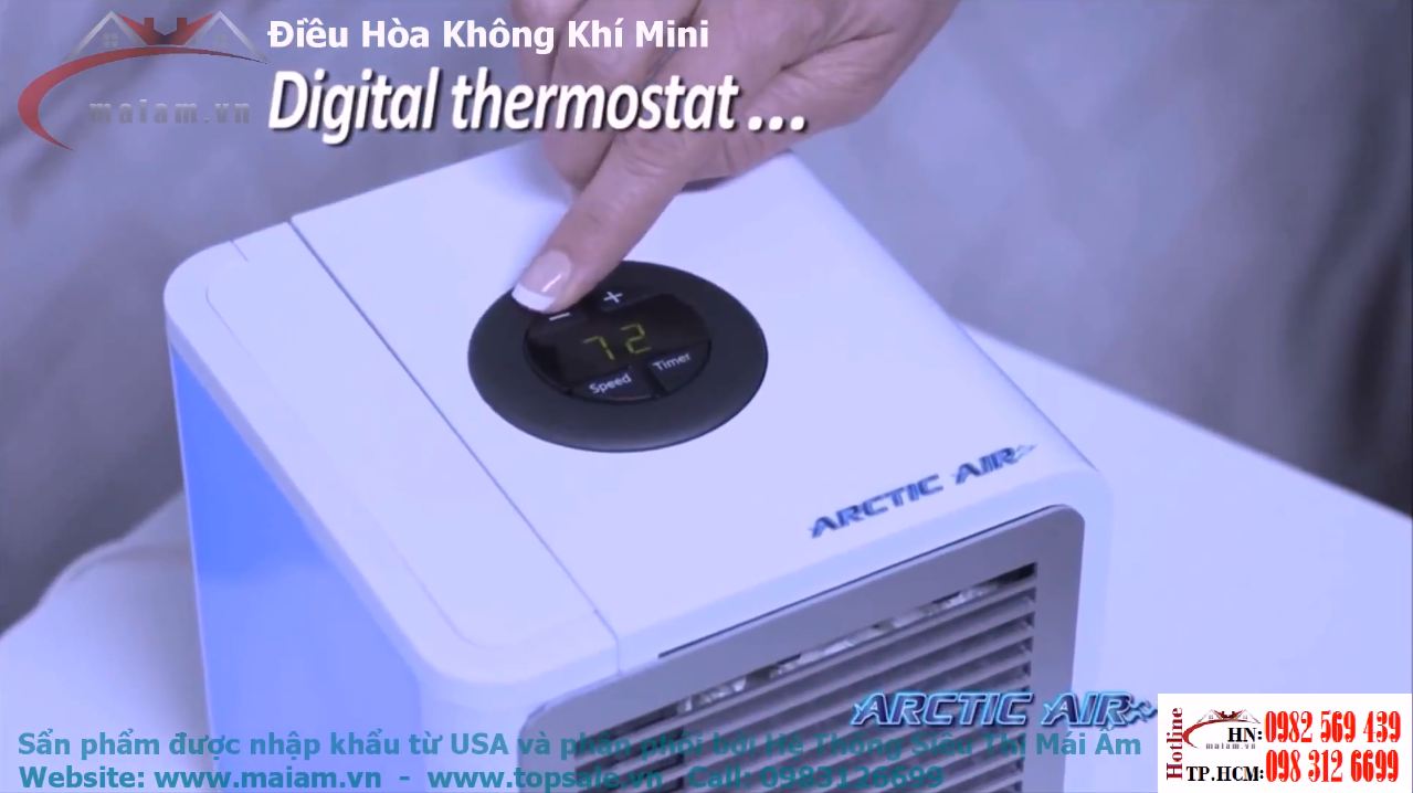 Máy Làm Mát Không Khí Arctic Air - Điều hòa không khí mini Arctic Air Personal Space Cooler